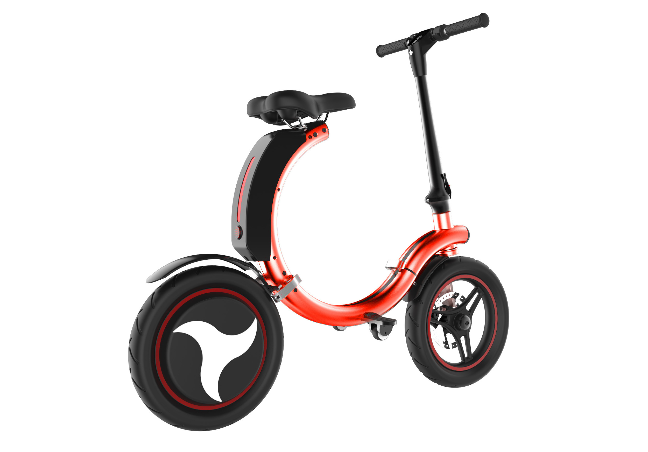 EU warehouse Portable 14 inch 350W Adult Mini Electric Folding E bike velo electrique Electric Bicycle