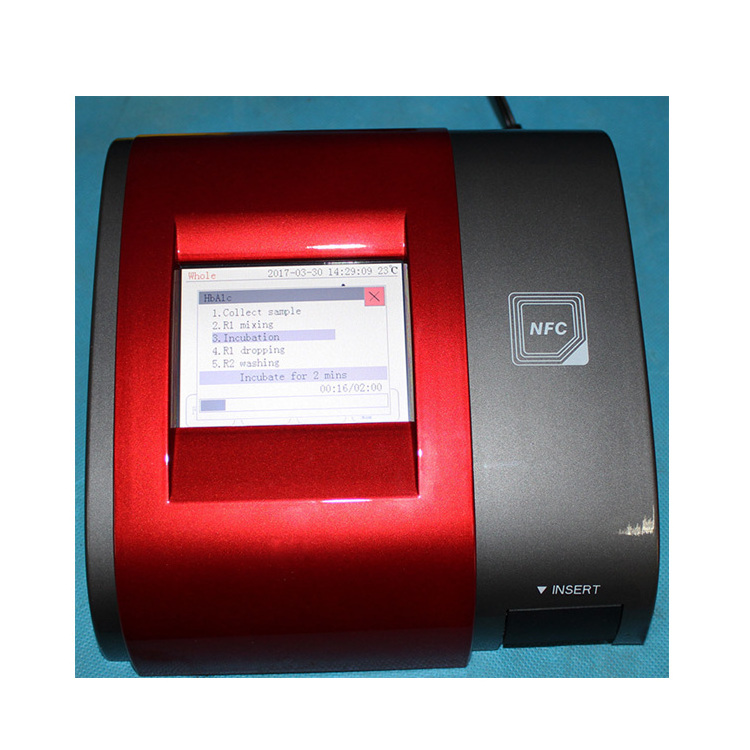 Portable  Glycated Hemoglobin Analyzer HbA1c and CRP