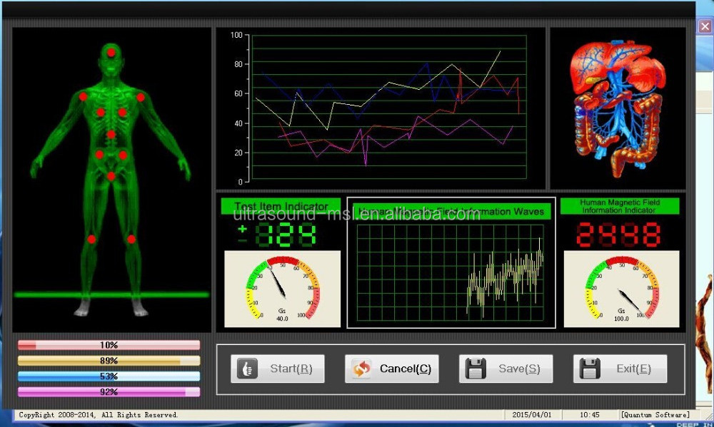 Newest Technology Analizador Cuantico High Quality Low Price Mini Quantum Resonance Magnetic Analyzer