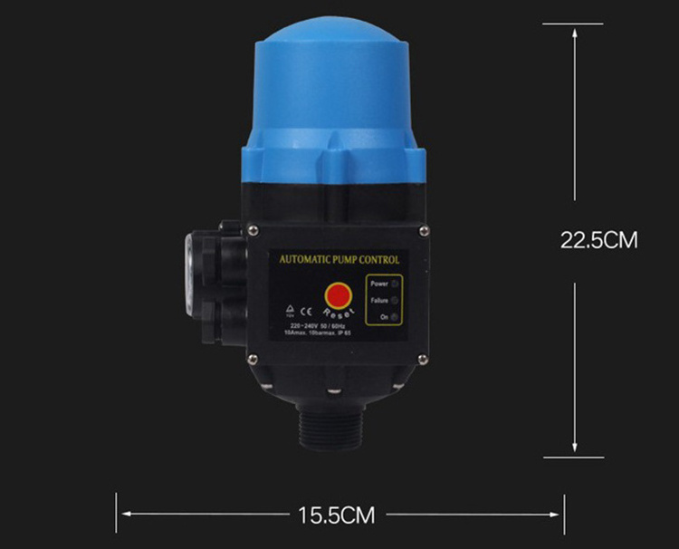 Plastic Automatic Electronic Pressure Controller Switch For Water Pump