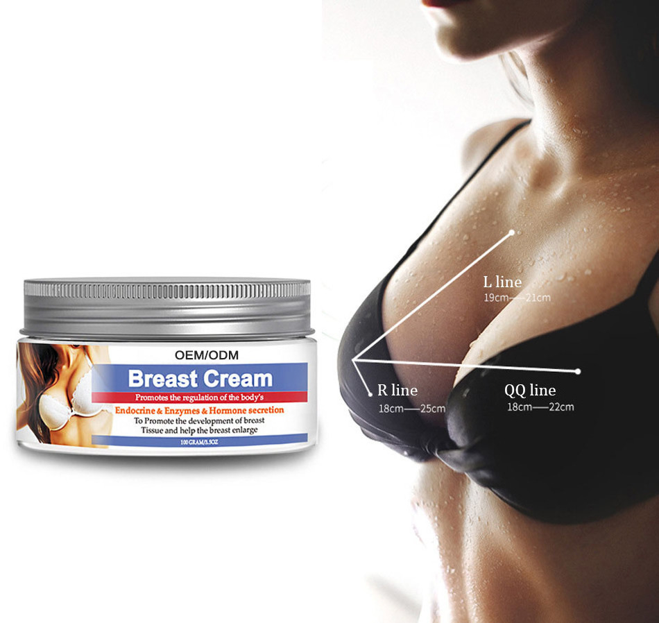 Private Label  Breast Care Breast enhancement cream 100ML Firmness and Plumpness Help the Breast Enlarge