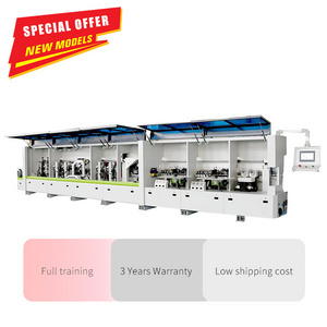 Jinan MISHI Edge banding machine with trimmer PVC edge banding machine glue for rbwood