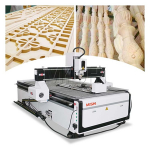 MISHI Hot Sale 3D 4*8ft 1325 4 axis rotary axis woodworking wood carving cutting cnc router machine for sale