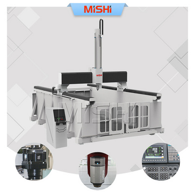 MISHI EPS Foam Mold 5 Axis CNC Router Styrofoam Cutter 3D Carving 5Axis CNC Machine Price