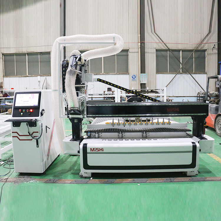 MISHI ATC CNC Router 2030 2040 Nesting Line Automatic Furniture Woodworking CNC Router Machines