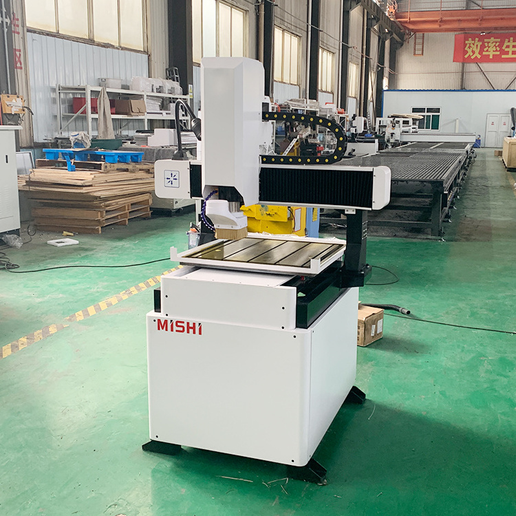 MISHI China  Cheap Desktop Router Cnc Wood Router 3D Electric 6090 Pcb Mini Metal Machine Manufacturer For Iron