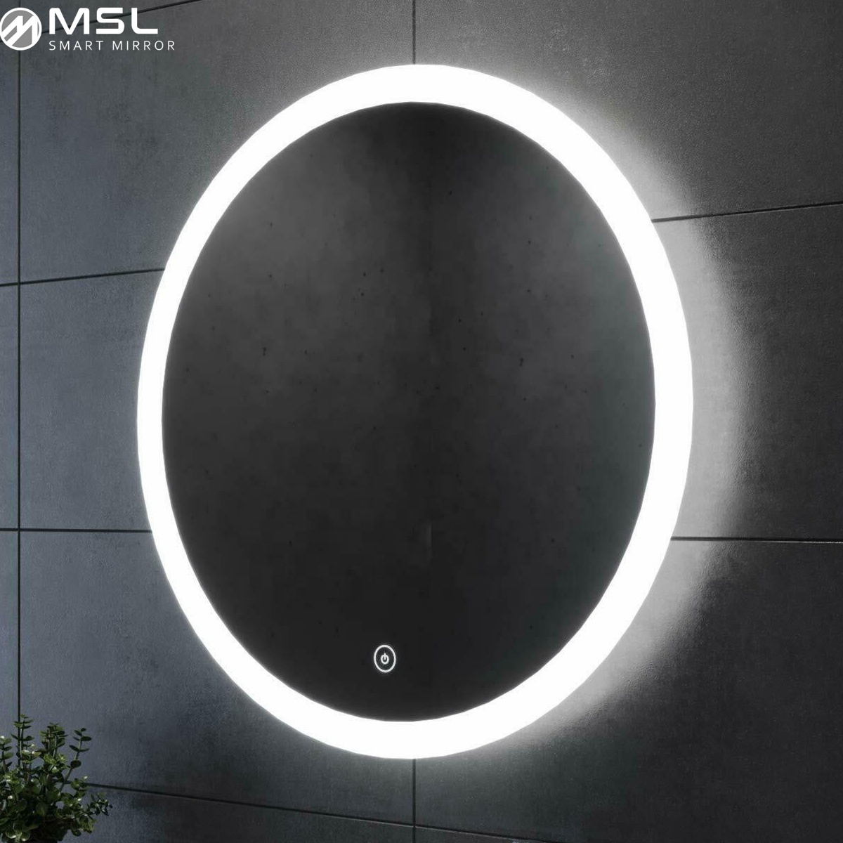 High quality LED Bathroom Mirror wholesale battery operated makeup mirror 23 led lights