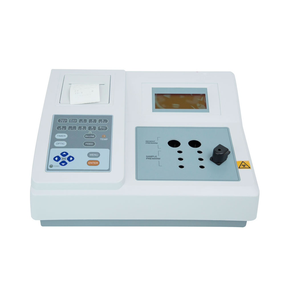 clinical analytical instruments blood coagulation analyzer semi-auto coagulometer price