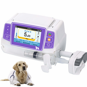 Waterproof Auto Recognition  Syringe Pump Micro  Veterinary Infusion Pump for Pet Hospital