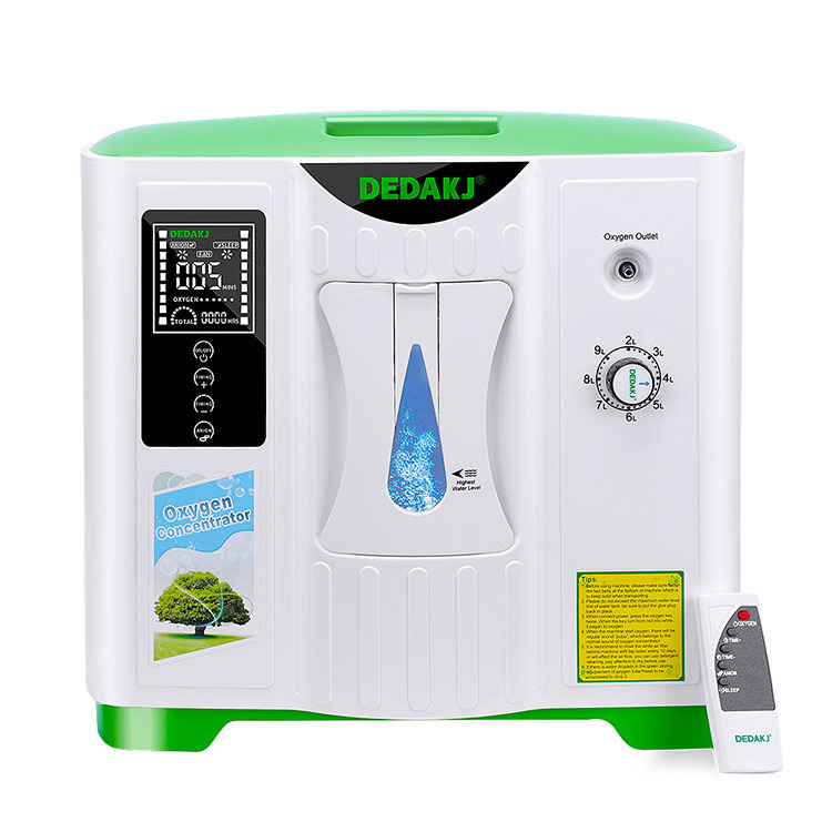 Low Price DE-2A portable oxygen concentrator 5L 7L 8L 9L 10L for 2 Person Oxygen Making Machine