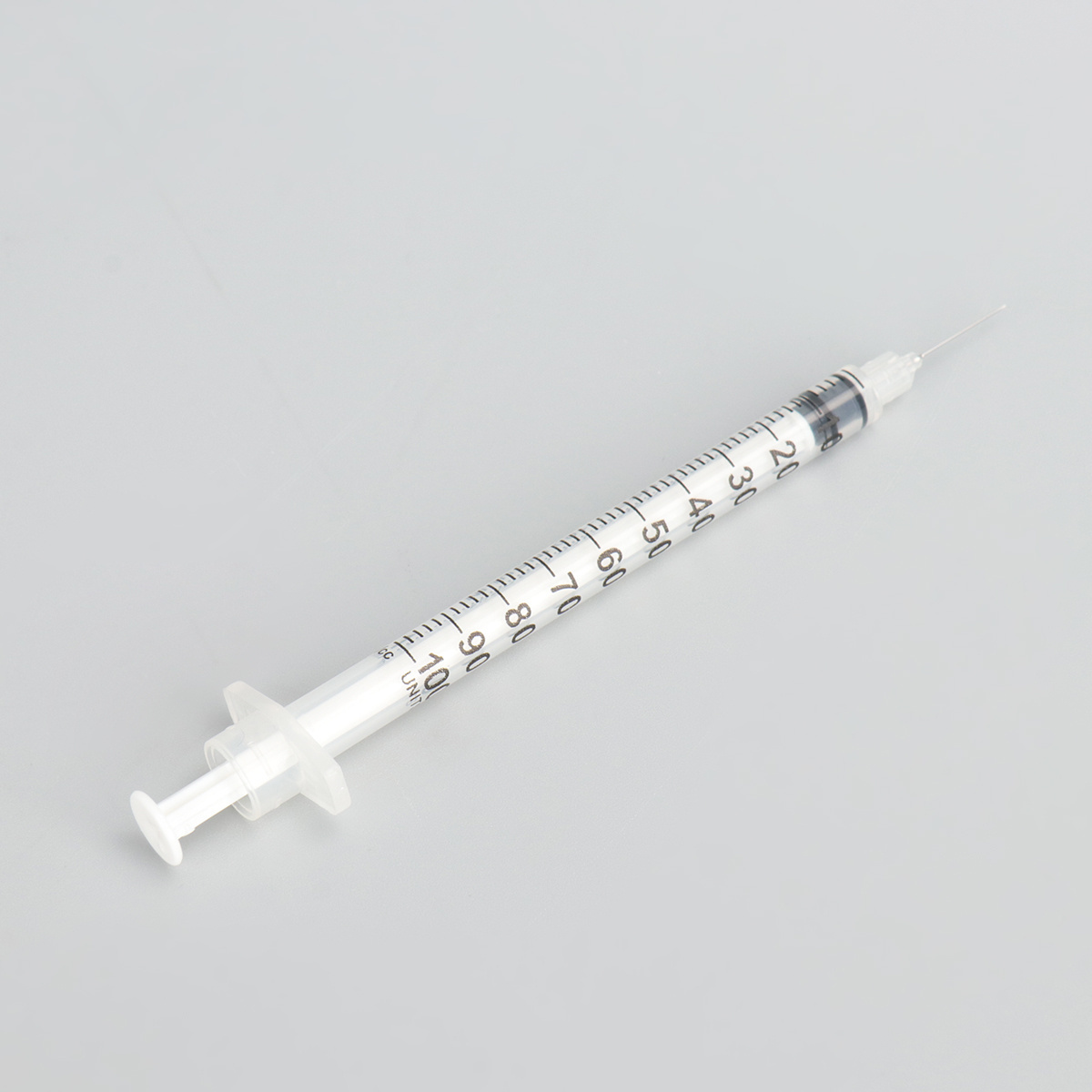 Factory Medical Disposable Orange Insulin Syringe with Needle