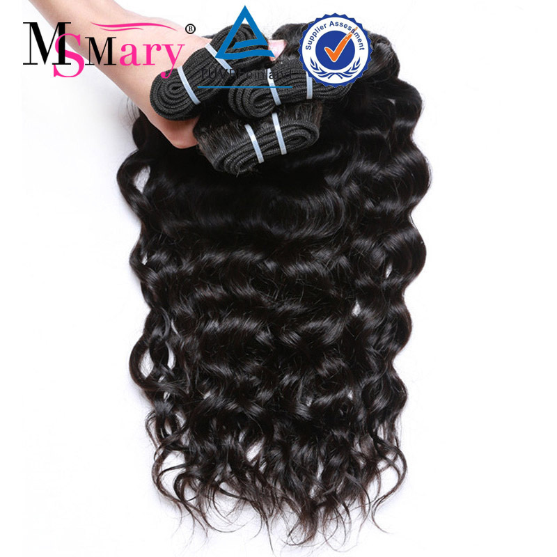 Best Selling Raw Soft Wet and Wavy 100% Remy raw Indian Curly Hair Weaving