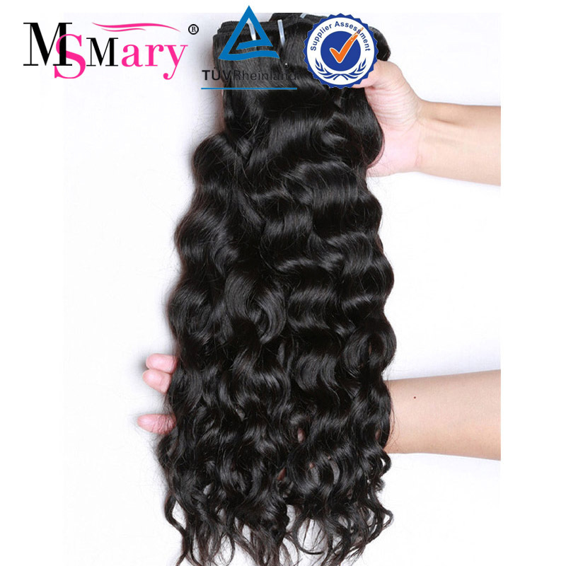 Best Selling Raw Soft Wet and Wavy 100% Remy raw Indian Curly Hair Weaving