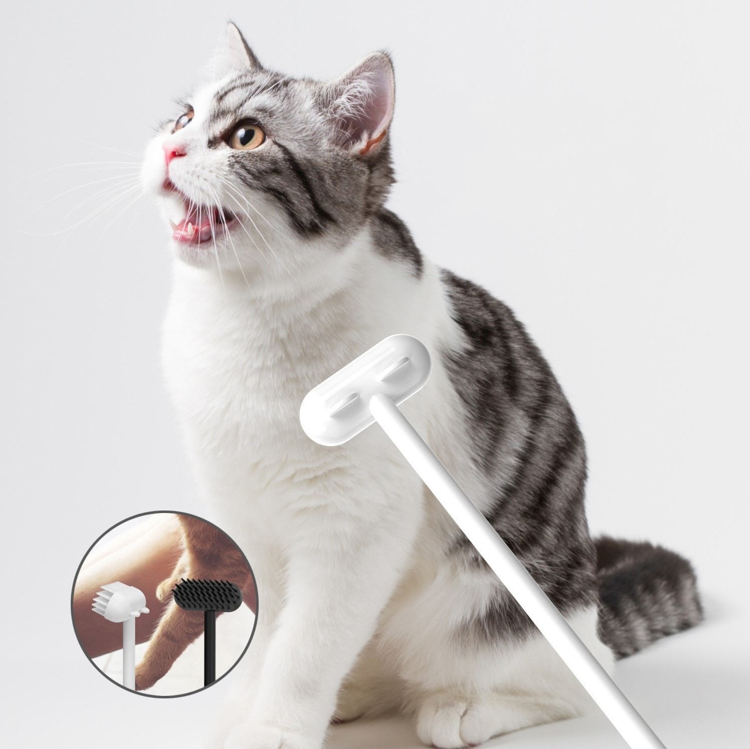 Cat Wiper Itch Removal Massage Brush Pet Comb