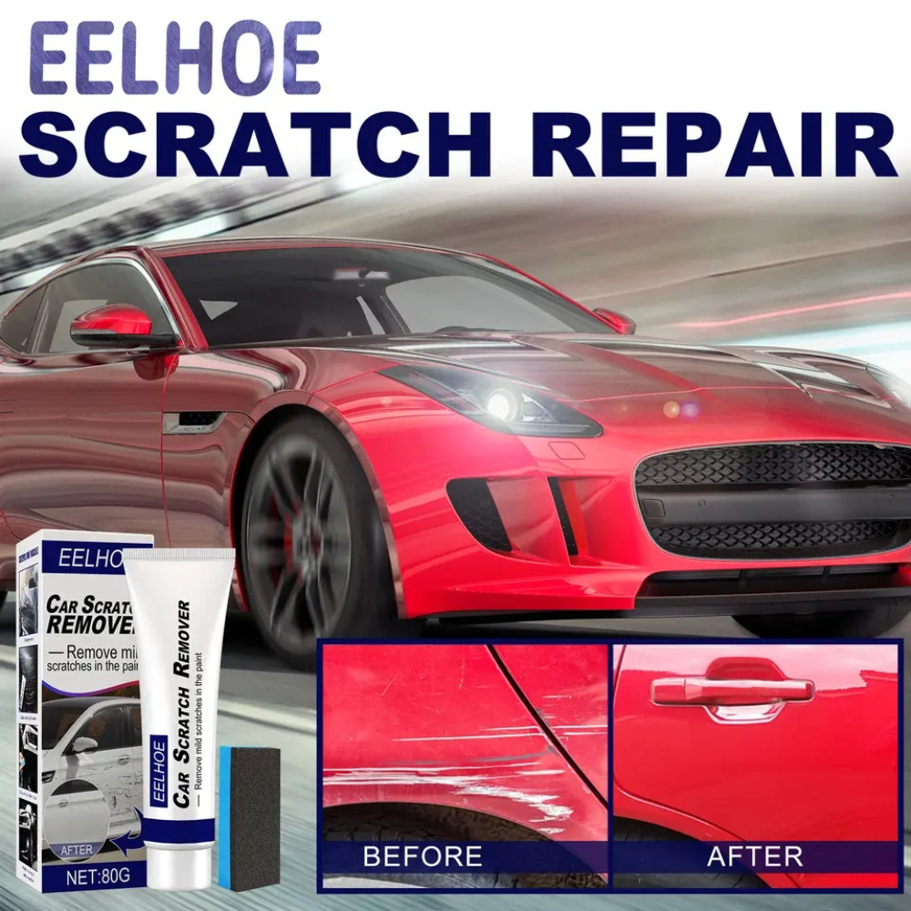 80G Car Scratch Wax Repair Polishing Remover Kit Grinding Compound Paint Car Scratch Repair Cream