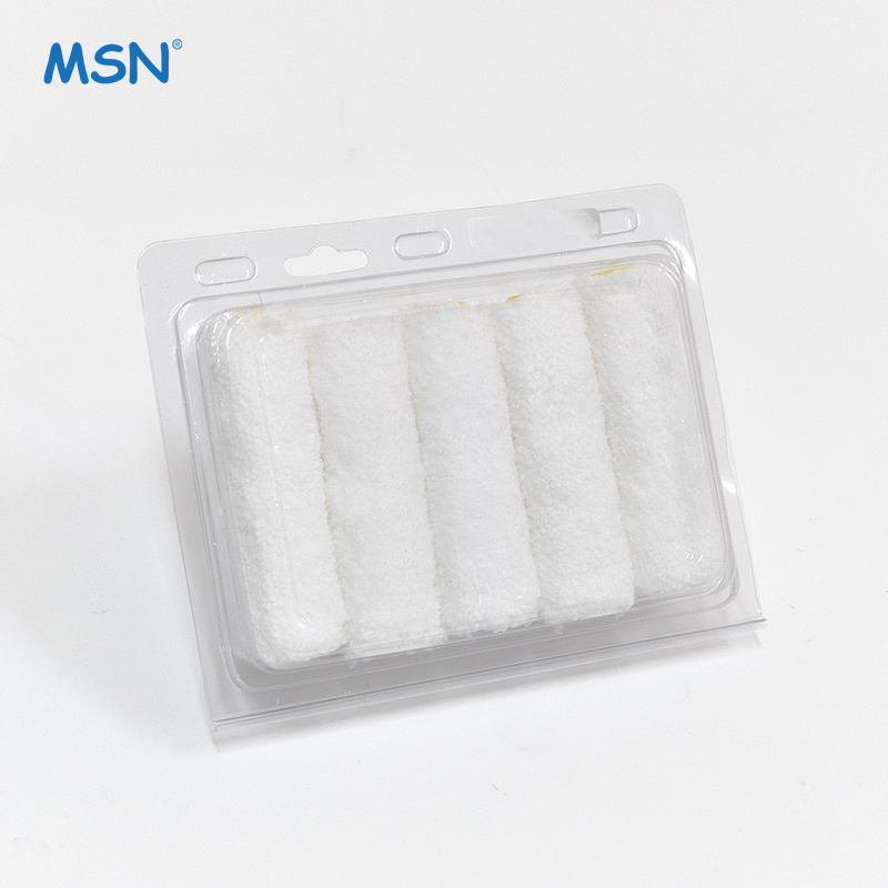 MSN microfiber covers mini roller refill 10mm pile roller sleeve 4 inch paint roller