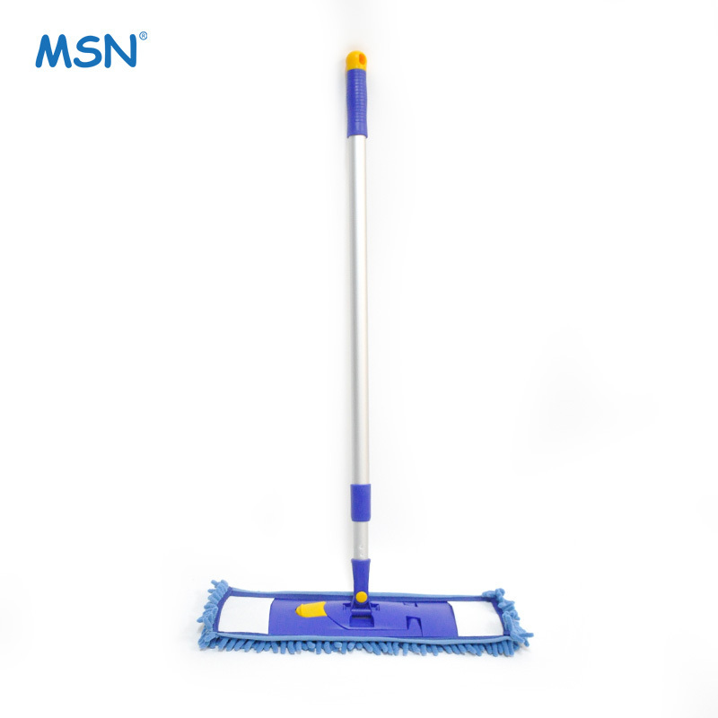 MSN Dust Chenille Replacement Flat Mop Refill Flexible Handle Chenille Flat Mop Cleaning Microfiber Mop