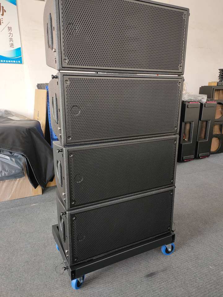 Professional audio HDL 20-a active dual 10 inch speaker line array speaker 1600W bidirectional line array PA sound system