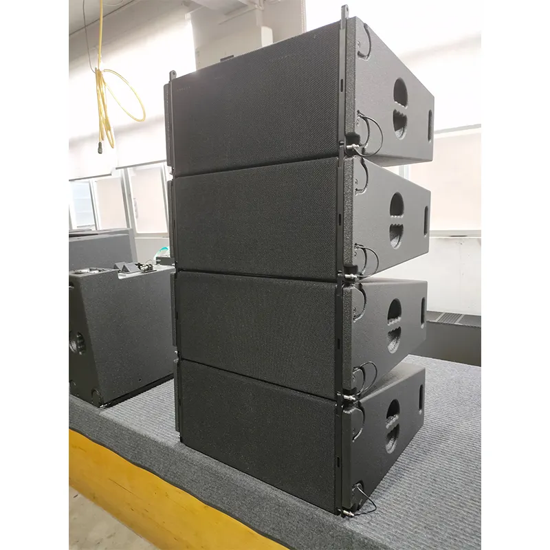 Professional audio dual 10-inch line array speaker system 3-way VERA 36 dual PA system outdoor concert sound system