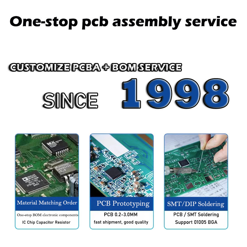 Custom PCBA Manufacturer PCB Multilayer Integrated Circuit Board Assembly PCB Parts Motherboard