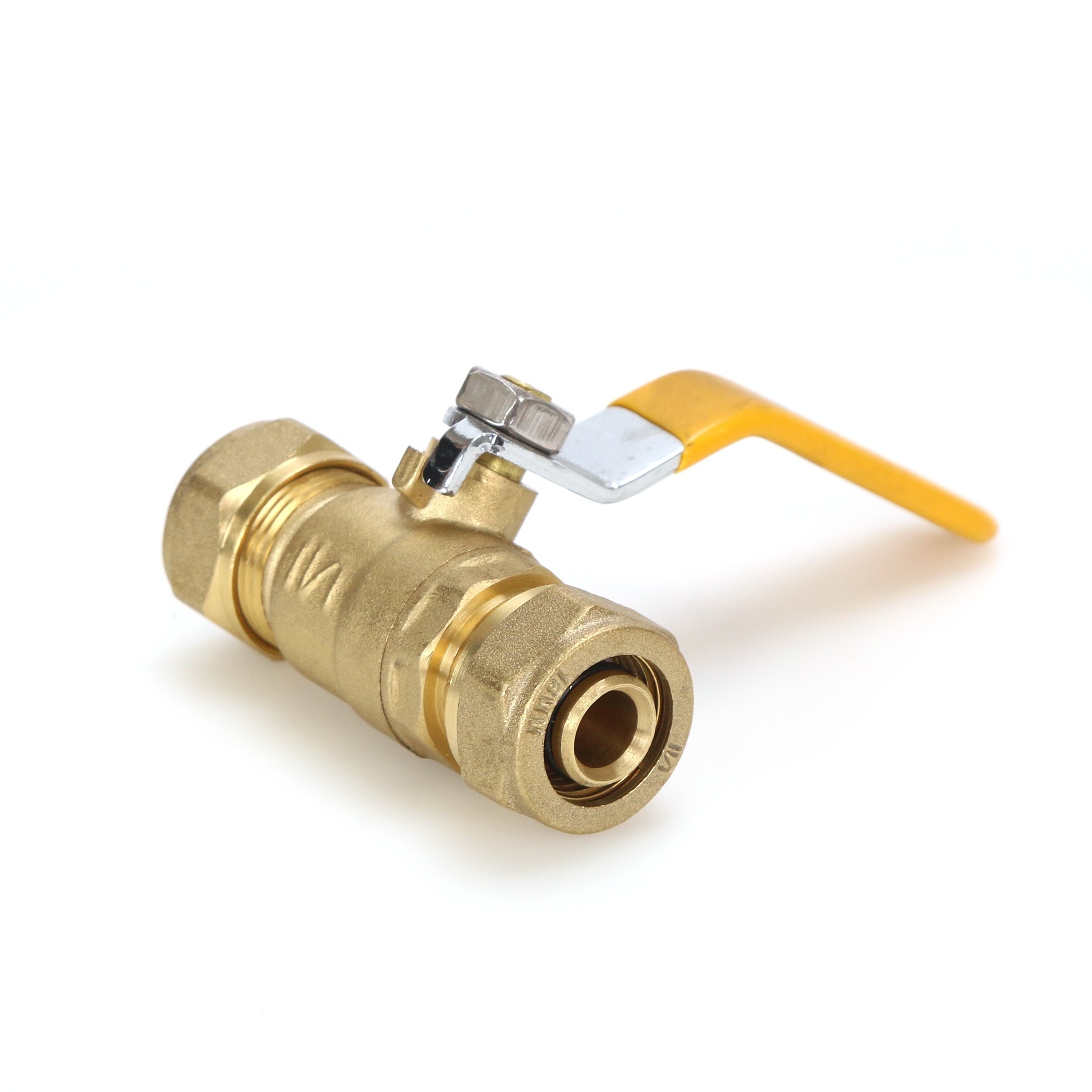 plumbing brass compression ball valve pex gas pipe system ball valve CE certificate ball valve