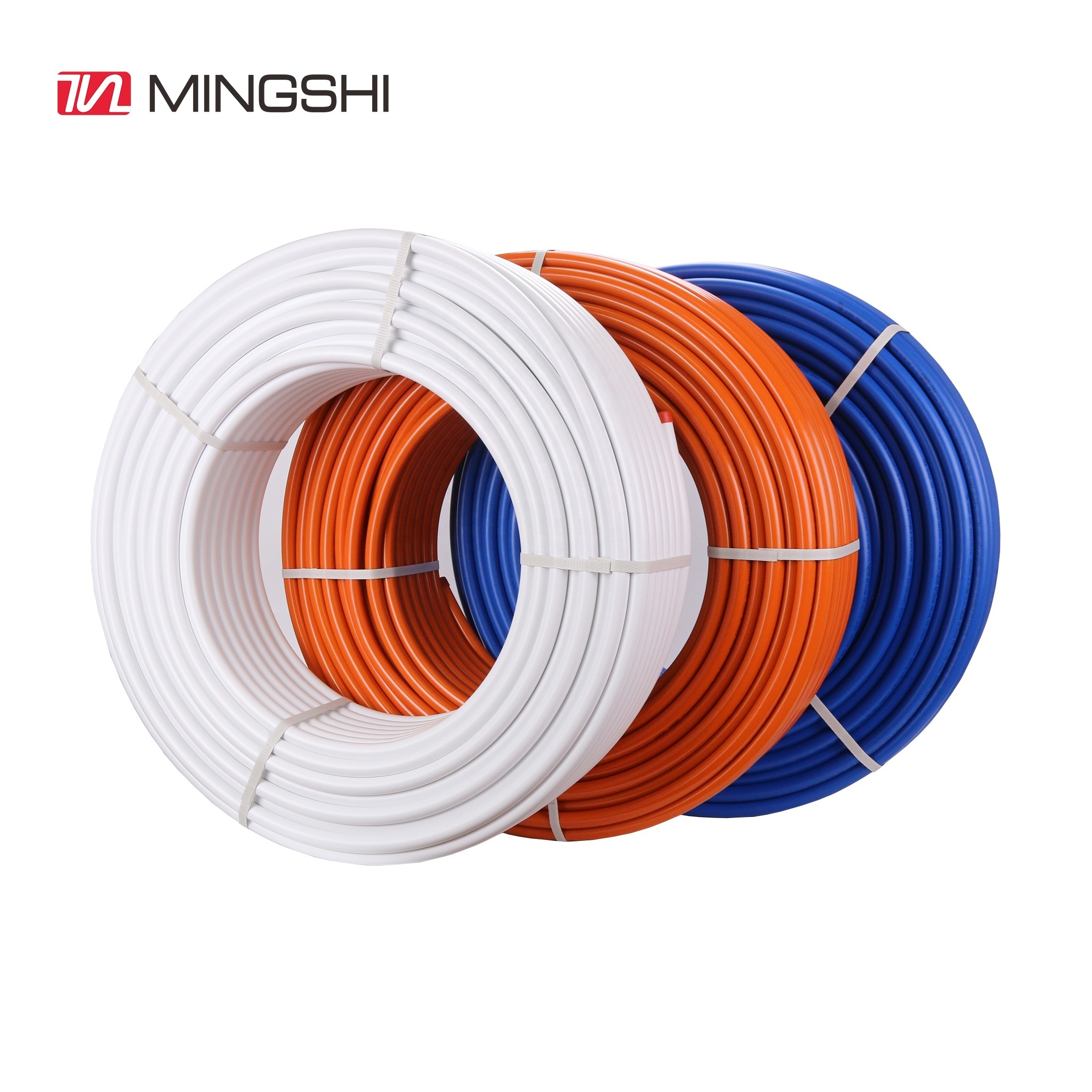 MINGSHI overlapped aluminium composite pipe multilayer PEX Al PEX pipe for water system