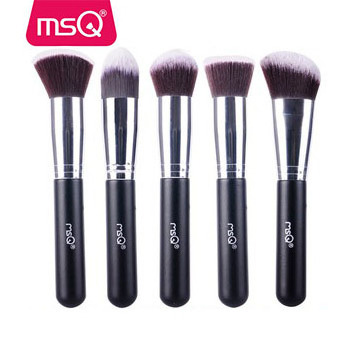 MSQ Newest Package 5pcs kabuki brush best face makeup brushes