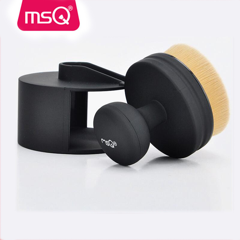 MSQ New Design Single Seal Shape face brush foundation makeup brush fashion beauty tools