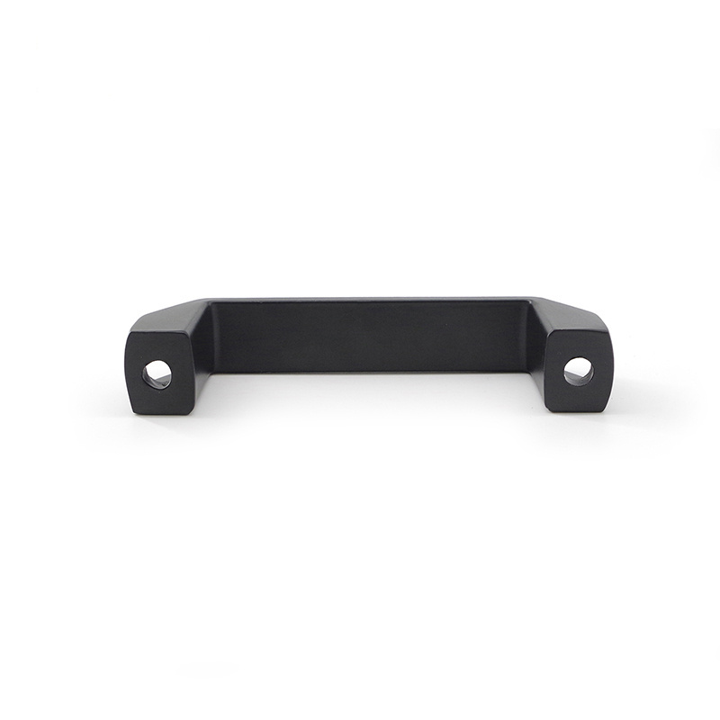 Black 120mm aluminium door handle cabinet furniture handle for T slot extruded aluminium profile#3022