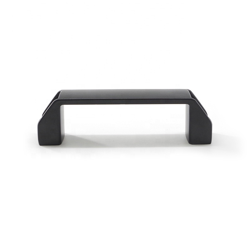 Black 120mm aluminium door handle cabinet furniture handle for T slot extruded aluminium profile#3022