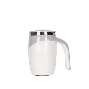 Protein Powder Lazy Rotating Mixing Mug Electric Mixing Cup Magnetized Auto Self Stirring Stainless Steel Coffee Cup