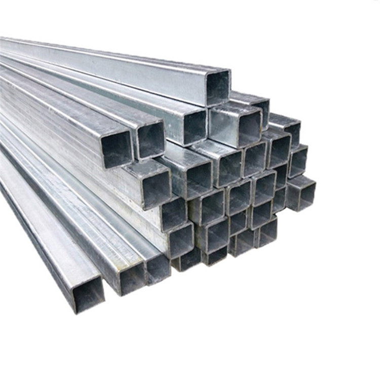 black iron square tube carbon steel square pipe galvanized square steel pipe