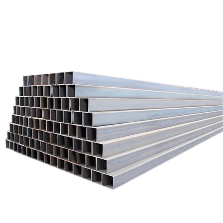 black iron square tube carbon steel square pipe galvanized square steel pipe