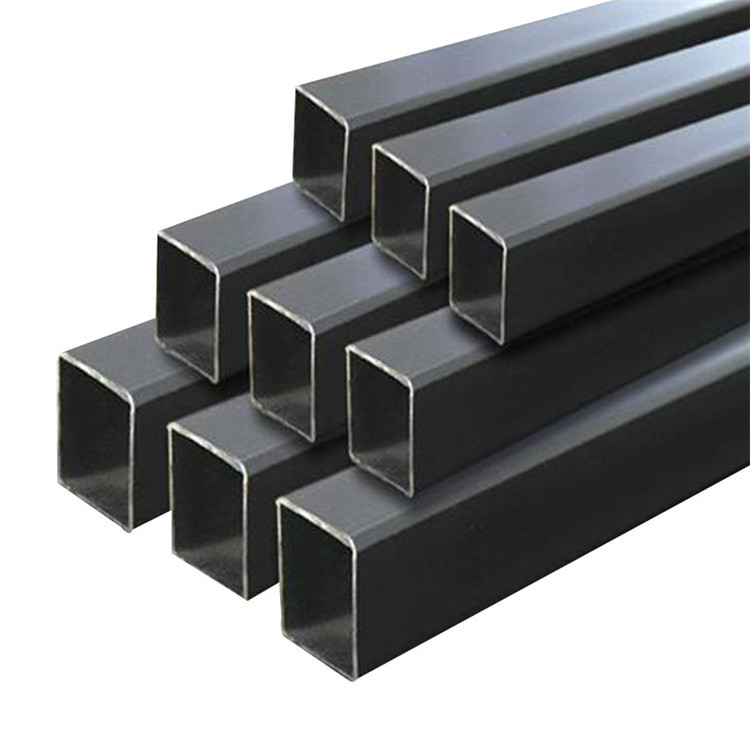 black iron square tube carbon steel square pipe galvanized square steel pipe