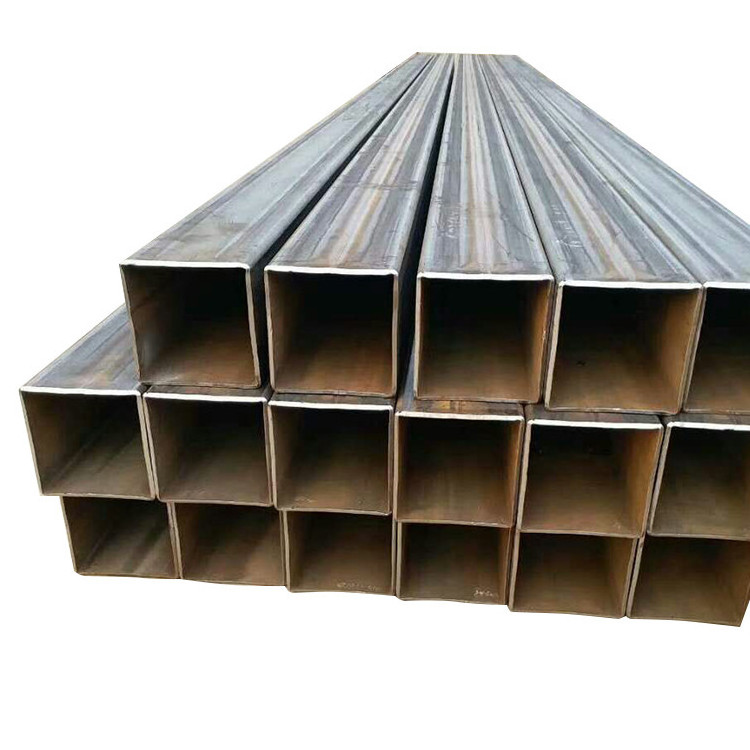 black iron square tube carbon steel square pipe galvanized square steel pipe