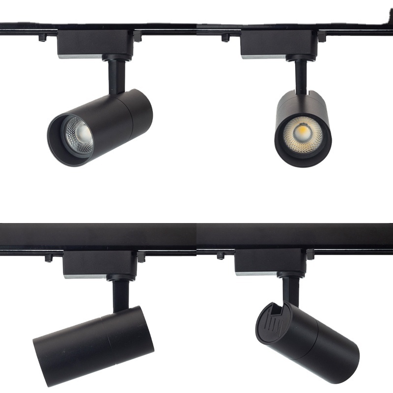 New Listing Focus Adjustable Beam Angle Shop Led 2 Wires 20w Track Light Commercial Lighting