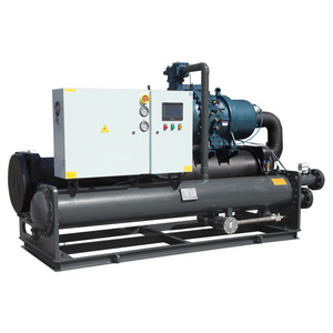 Industrial 100-800kw Screw Compressor Air Conditioner Water Cooled Water Chiller Factory Price