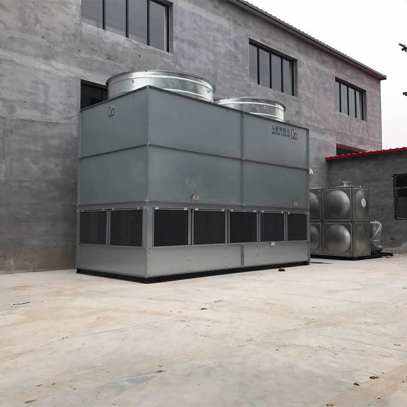 Industrial Counter Flow Steel Modules Closed Countercurrent Water Cooling Tower for HVAC