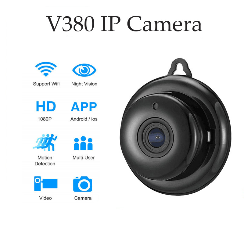 Fast Selling V380 Smart Net IP P2P Wifi Camera EC06 Small Home Security Baby Camera De Surveillance Camara