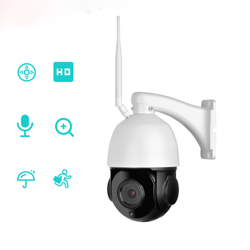 High Quality 4K 5MP 36X Optical Zoom Wifi Camera Network Speed Dome Outdoor PTZ Wireless IP Camera Outdoor ICSEE CCTV Cameras