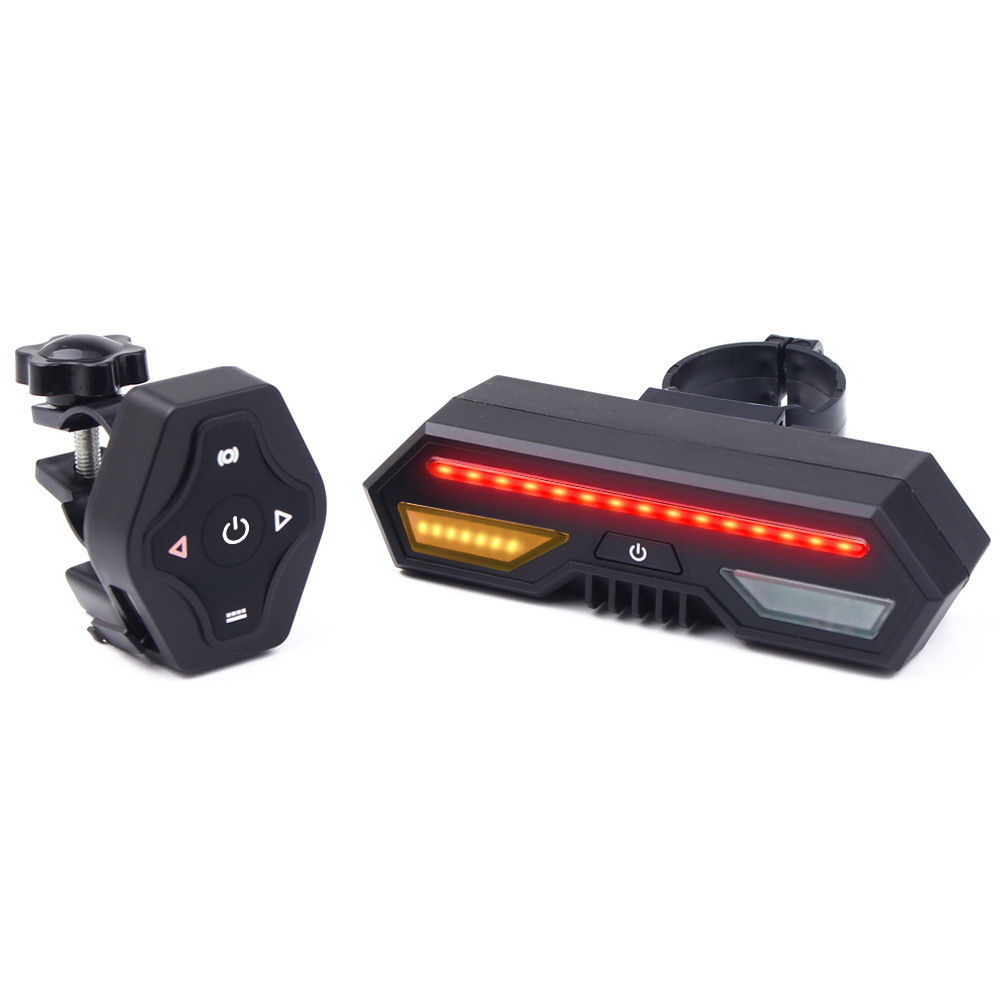 Hot Selling 4G Bicycle Tail Light GPS Tracker Battery Powered Real Time Anti-lost Tracking Device Bike GPS Locator