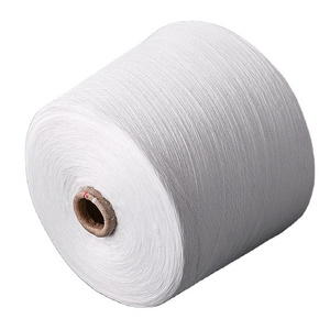 Wholesale 10s-80s raw white cotton yarn manufacturers free end spinning 100% pure cotton yarn