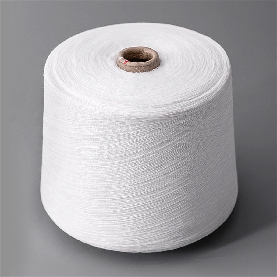 Wholesale 10s-80s raw white cotton yarn manufacturers free end spinning 100% pure cotton yarn