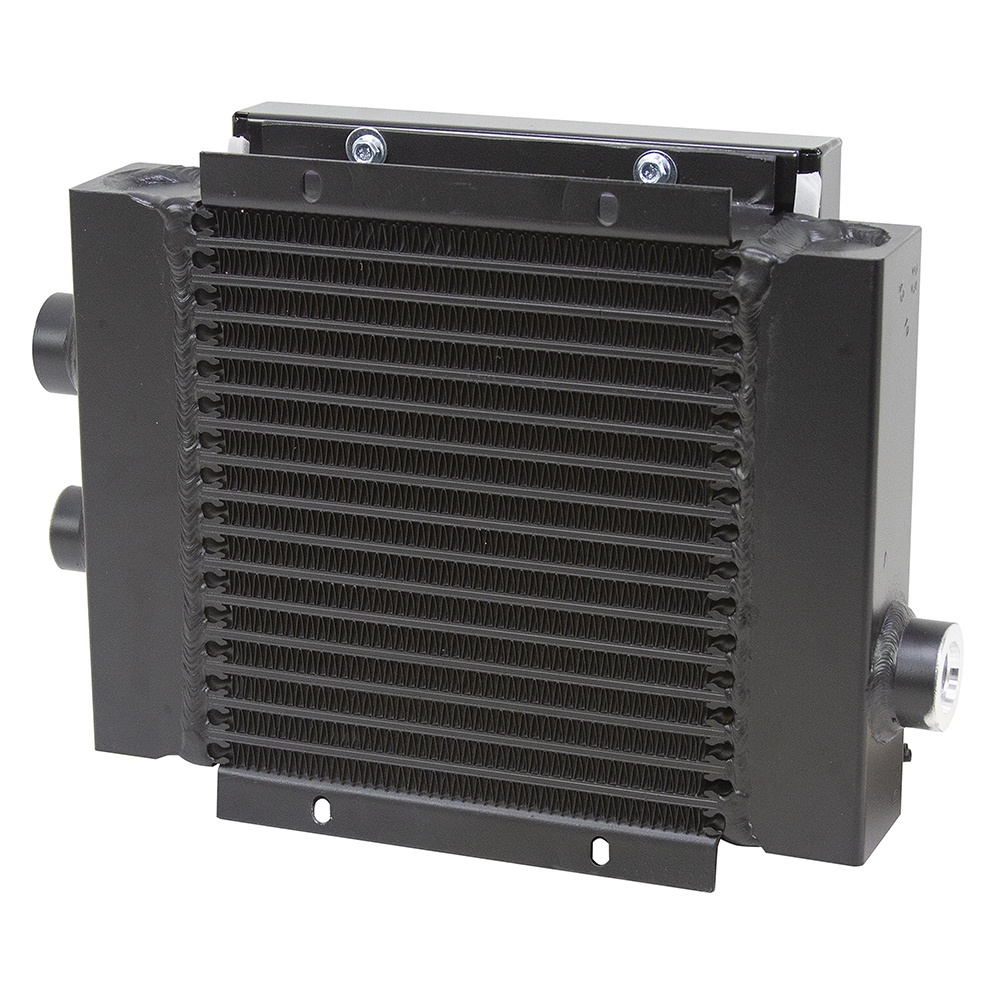 Plate fin heat exchanger for railway vehicles aluminum engine oil cooler