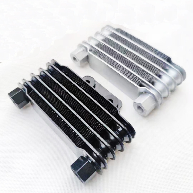 universal water cooled motorcycle engine oil cooler