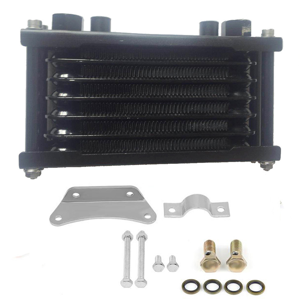 universal water cooled motorcycle engine oil cooler