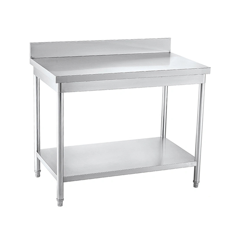 hot sales kitchen stainless steel clean dish table Prep Table inox Workstation