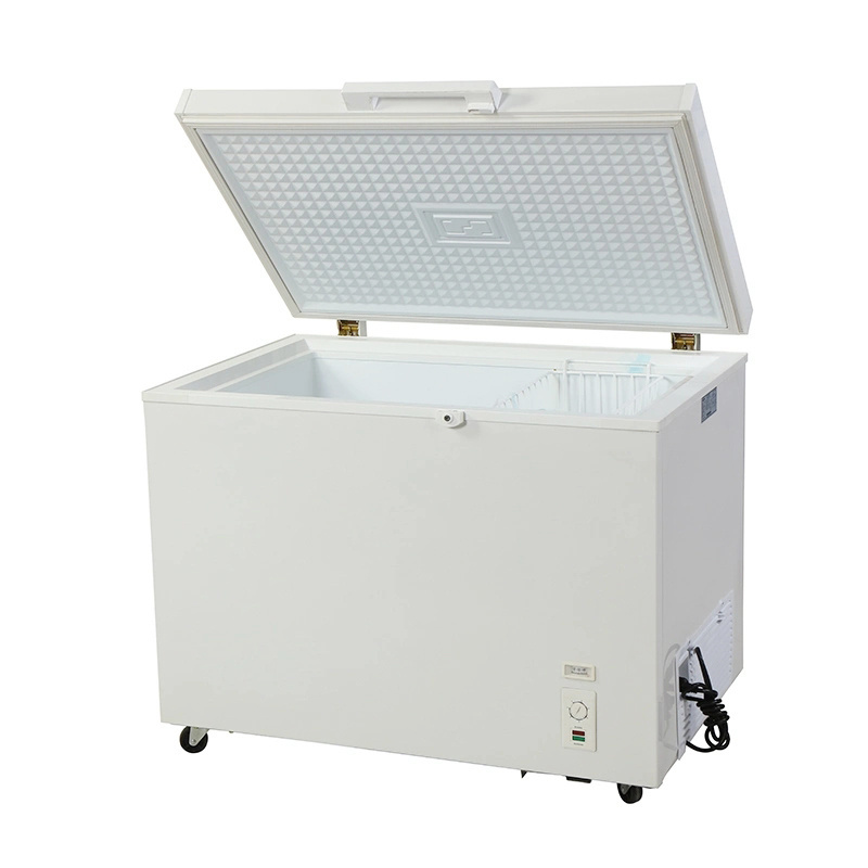 Supermarket Equipment Solid Door Chest Freezer for Food Energy-Saving Chest Commercial Freezer