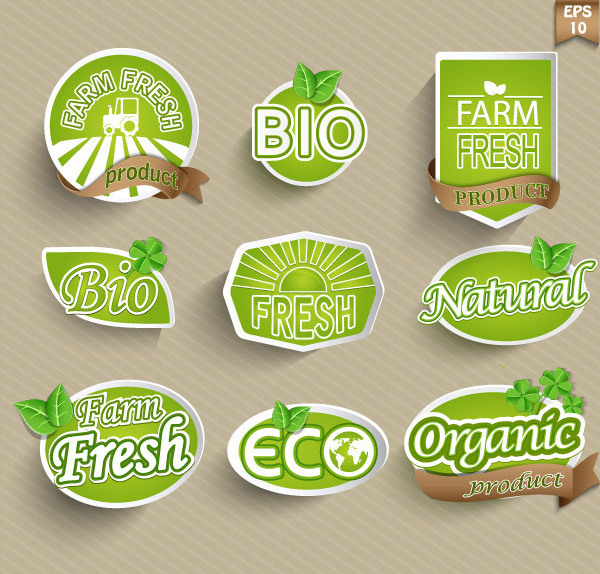 Waterproof self-adhesive stickers in various types customized