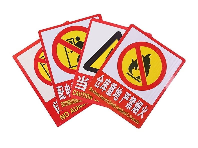 Waterproof self-adhesive stickers in various types customized